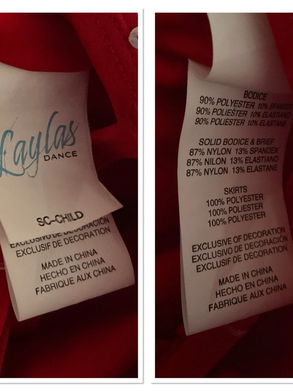 Laylas Dance nwot’s laylas